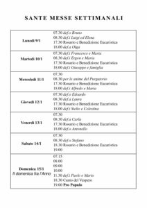 Intenzioni del 09/01/2017