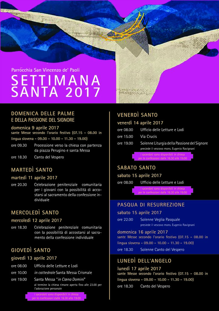 SETTIMANA SANTA 2017