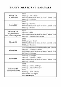 Intenzioni del 05/06/2017