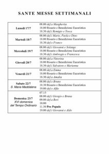 Intenzioni del 17/07/2017