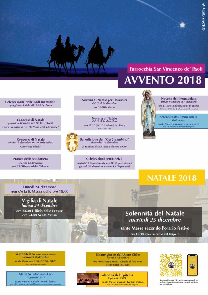 AVVENTO E NATALE 2018