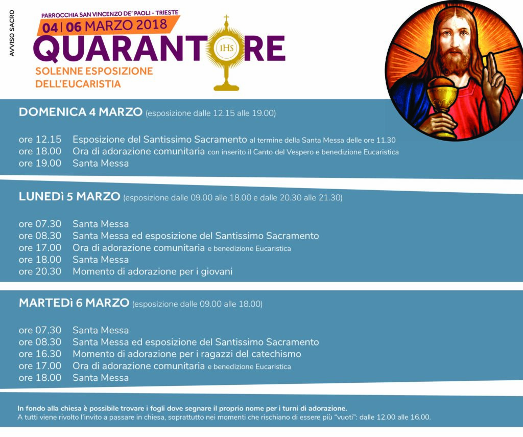 QUARANTORE 2018