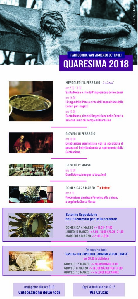 QUARESIMA 2018
