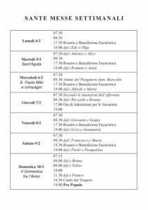 Intenzioni del 04/02/2019