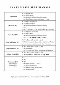 Intenzioni del 20/04/2020
