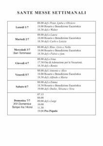 Intenzioni del 01/07/2019