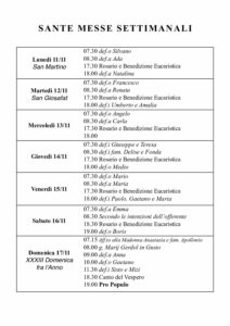 Intenzioni del 09/11/2020