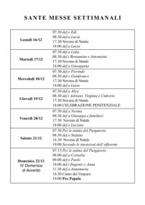 Intenzioni del 16/12/2019