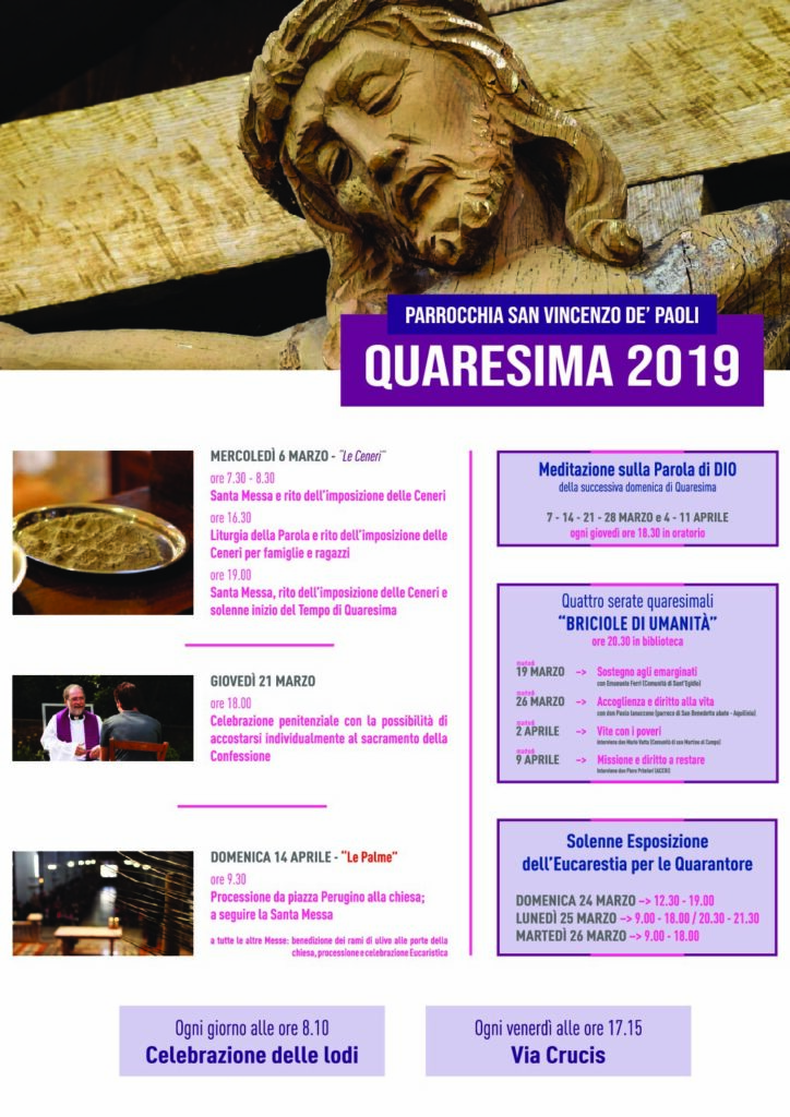 QUARESIMA 2019