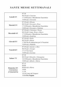 Intenzioni del 02/03/2020
