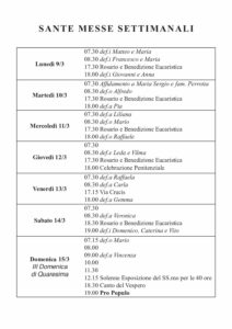 Intenzioni del 09/03/2020