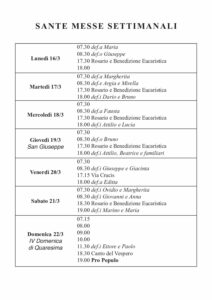 Intenzioni del 16/03/2020