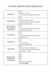 Intenzioni del 23/03/2020