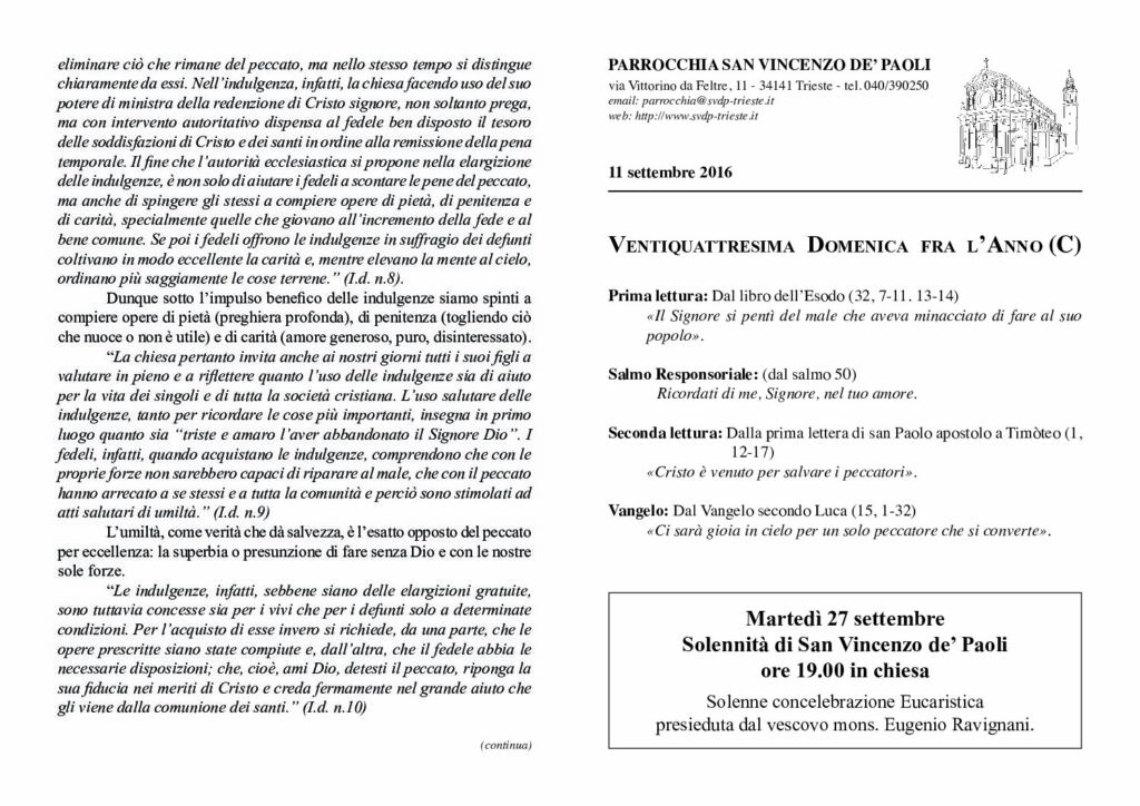 Avvisi del 11/09/2016