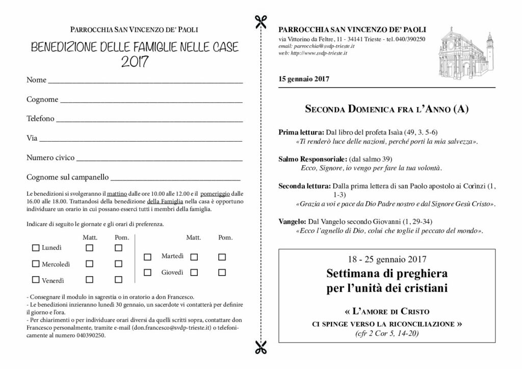 Avvisi del 15/01/2017