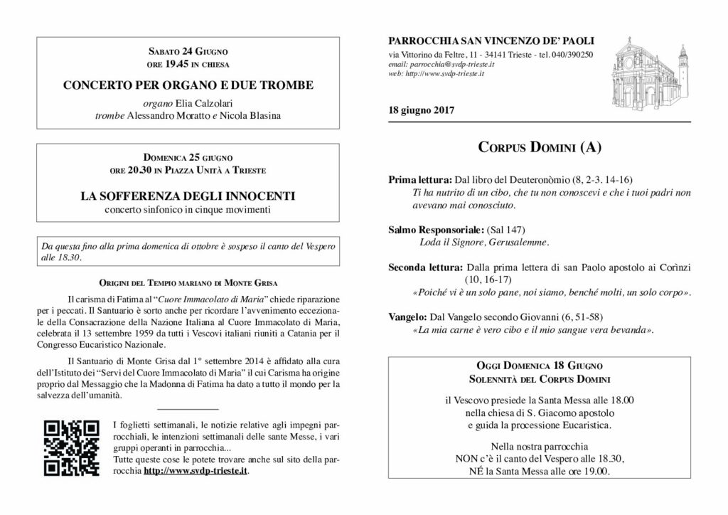Avvisi del 18/06/2017