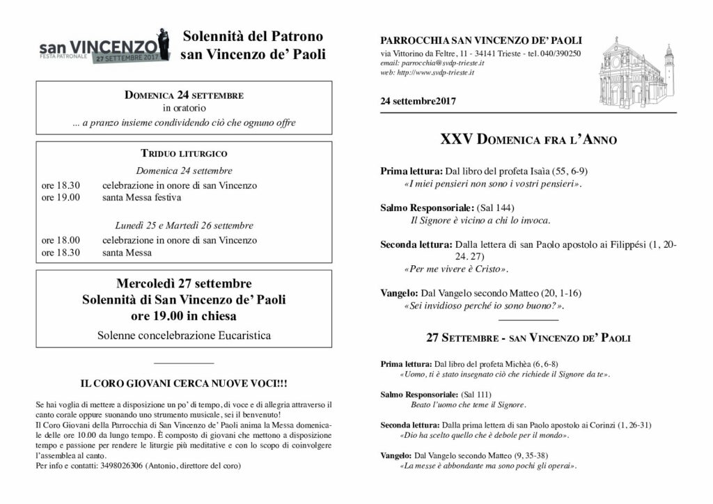 Avvisi del 24/09/2017