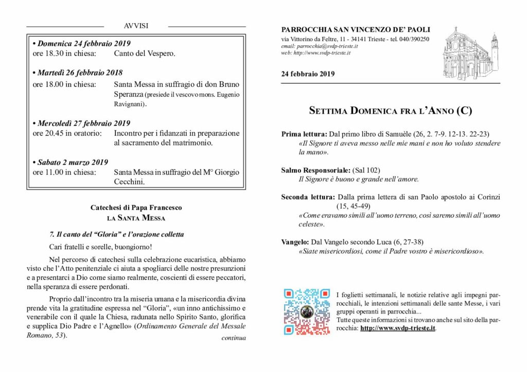 Avvisi del 24/02/2019