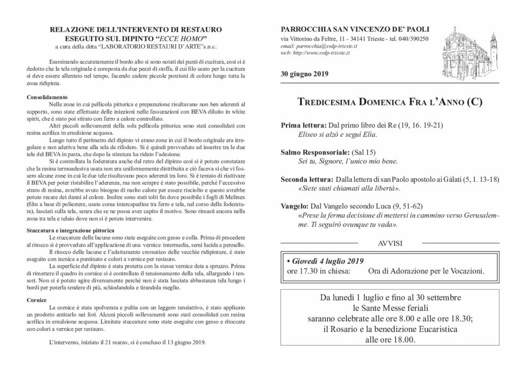 Avvisi del 30/06/2019