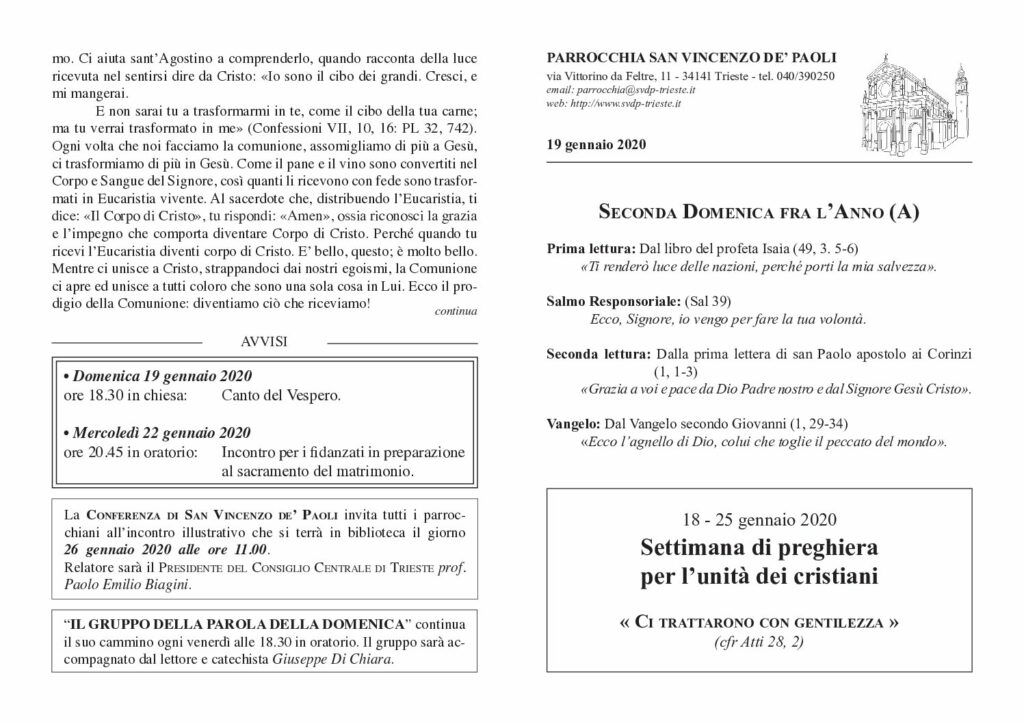 Avvisi del 19/01/2020