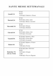 Intenzioni del 24/05/2021