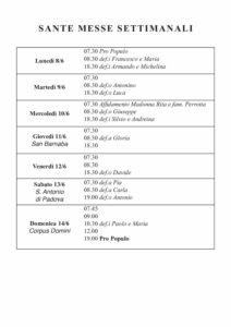 Intenzioni del 08/06/2020