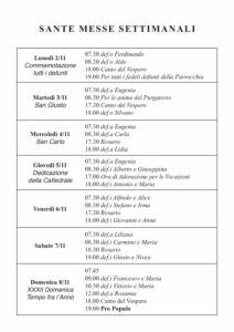 Intenzioni del 02/11/2020