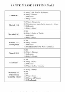 Intenzioni del 18/01/2021