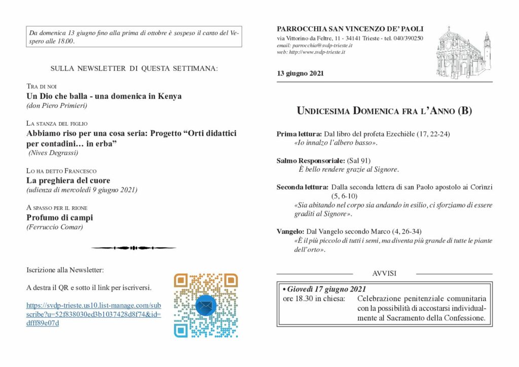 Avvisi del 13/06/2021