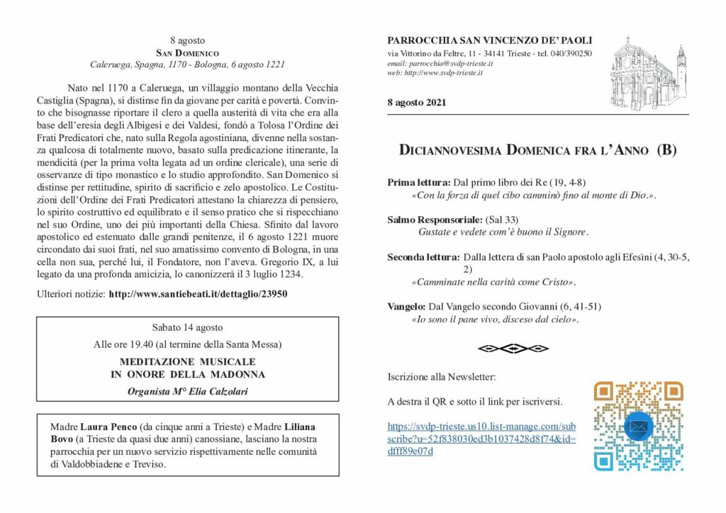 Avvisi del 08/08/2021