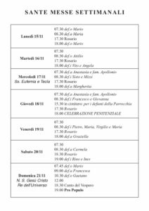 Intenzioni del 15/11/2021