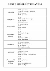 Intenzioni del 03/01/2022