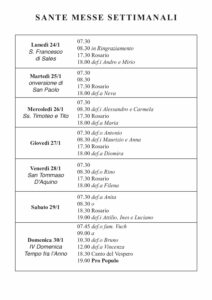 Intenzioni del 24/01/2022