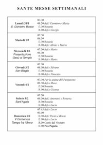 Intenzioni del 31/01/2022