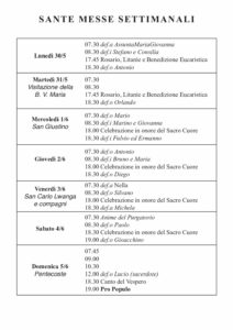 Intenzioni del 30/05/2022