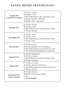 Intenzioni del 13/06/2022