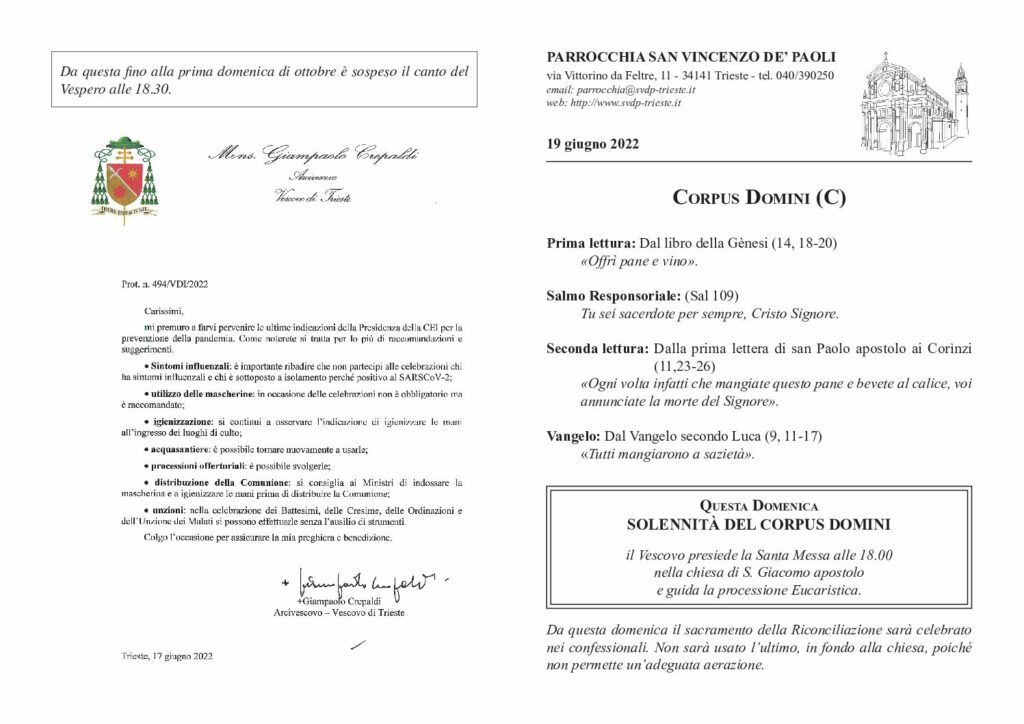 Avvisi del 19/06/2022
