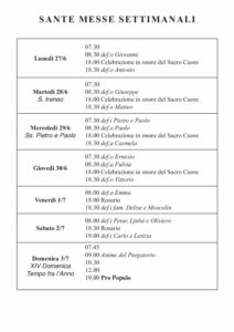 Intenzioni del 27/06/2022