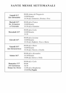 Intenzioni del 11/07/2022