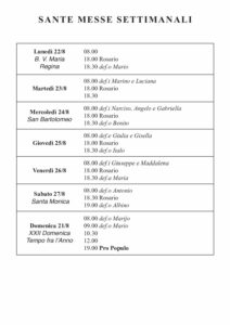 Intenzioni del 22/08/2022