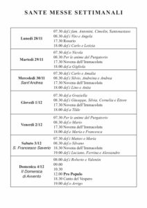 Intenzioni del 28/11/2022