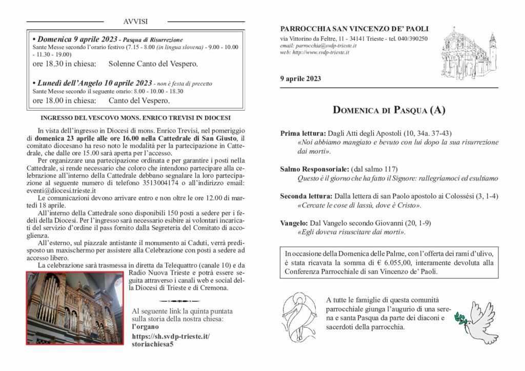 Avvisi del 09/04/2023