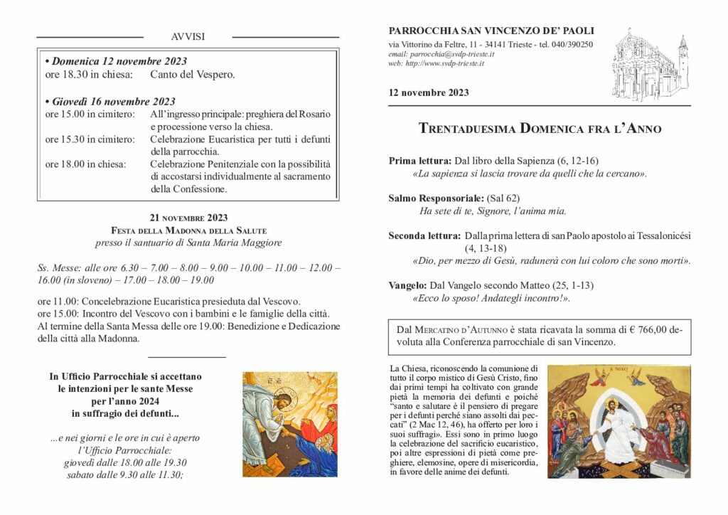 Avvisi del 12/11/2023