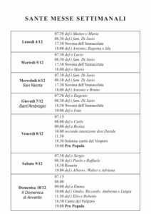 Intenzioni del 04/12/2023