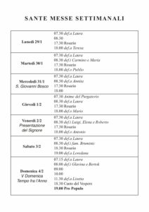 Intenzioni del 29/01/2024
