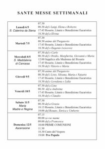 Intenzioni del 06/05/2024