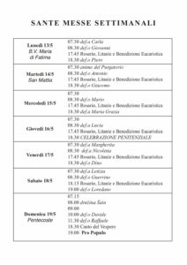 Intenzioni del 13/05/2024