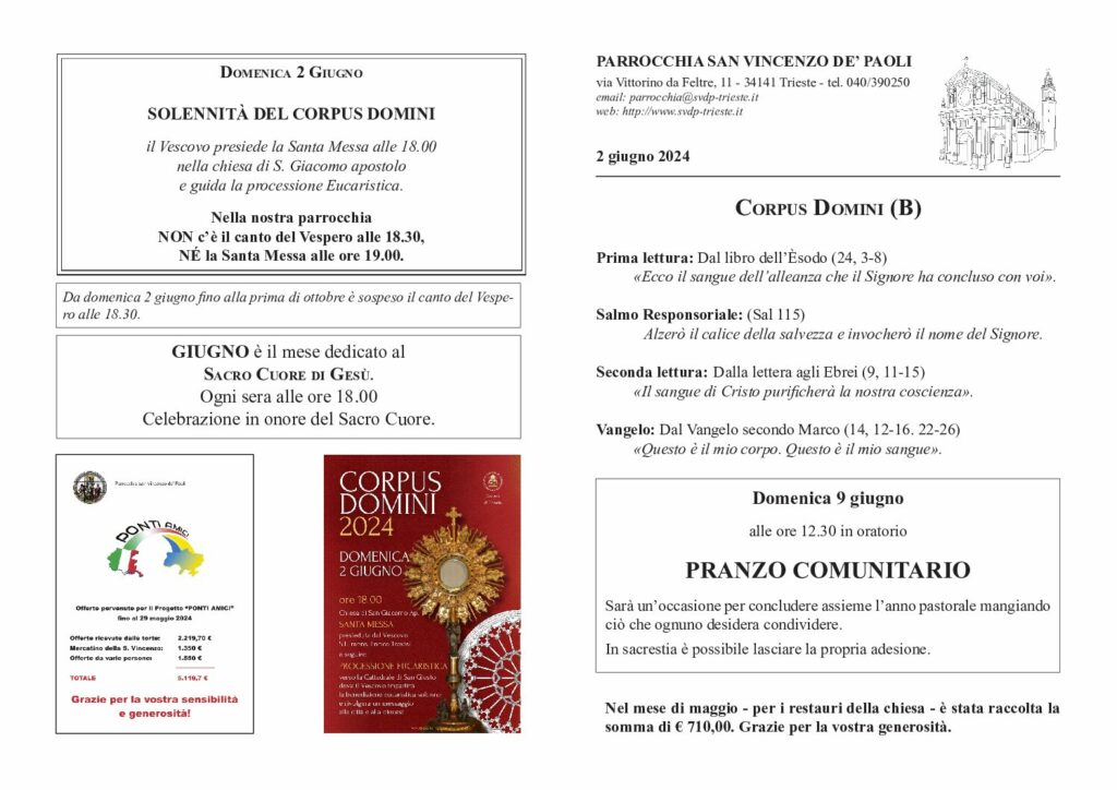 Avvisi del 02/06/2024