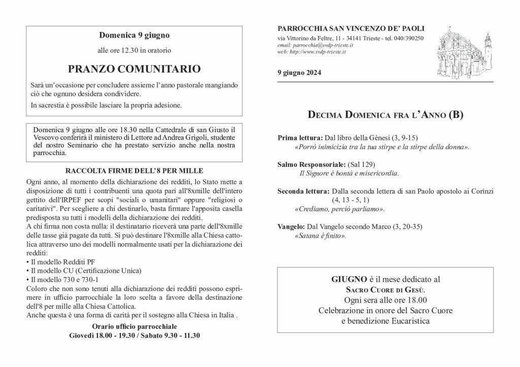 Avvisi del 09/06/2024