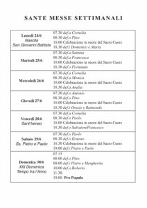 Intenzioni del 24/06/2024